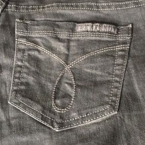 Calvin Klein gray stretch denim jeans